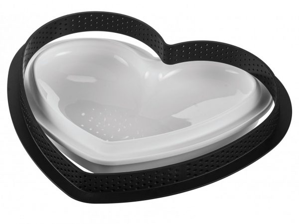 Silikomart Silikonform Kit Tarte Ring Amore 205X190mm
