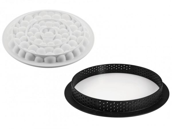 Silikomart Silikonform Kit Tarte Ring Bubble, 190mm