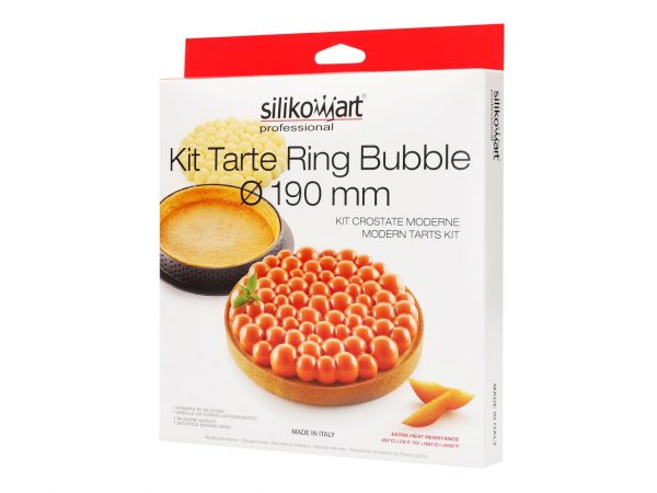 Silikomart Silikonform Kit Tarte Ring Bubble, 190mm – Bild 2