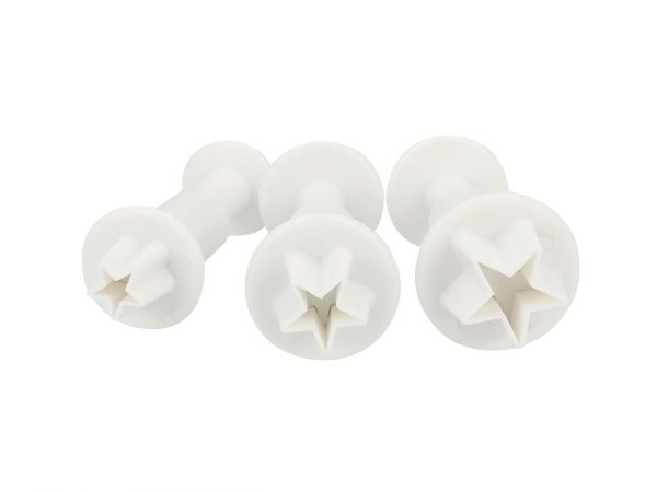 Cake Masters Ausstecher + Stempel Stern 3er