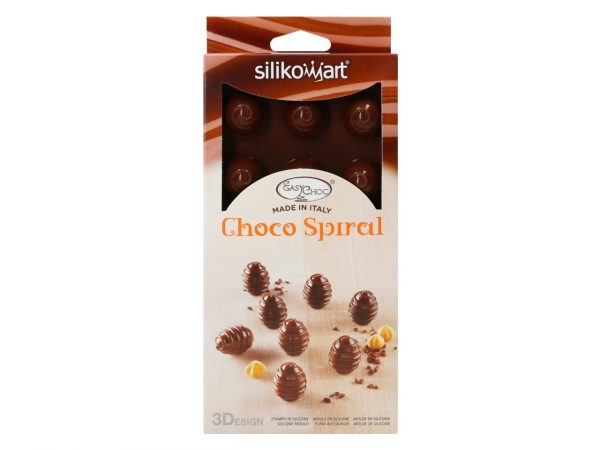Silikomart Silikon-Pralinenform Choco Spiral – Bild 2
