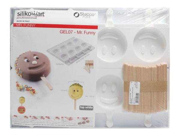 Silikomart Silikonform GEL07 Mr. Funny – Bild 2