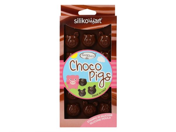 Silikomart Silikon-Pralinenform Choco Pigs – Bild 2