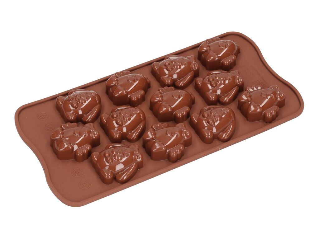 Silikomart Silikon-Pralinenform Choco Easter Friends
