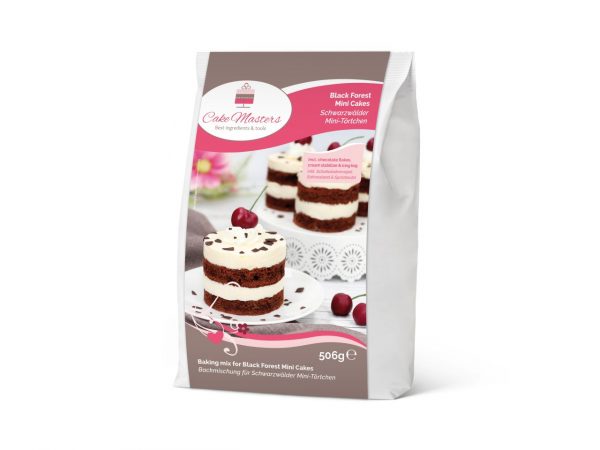 Cake Masters Backmischung Schwarzwälder Mini-Törtchen 506g – Bild 2