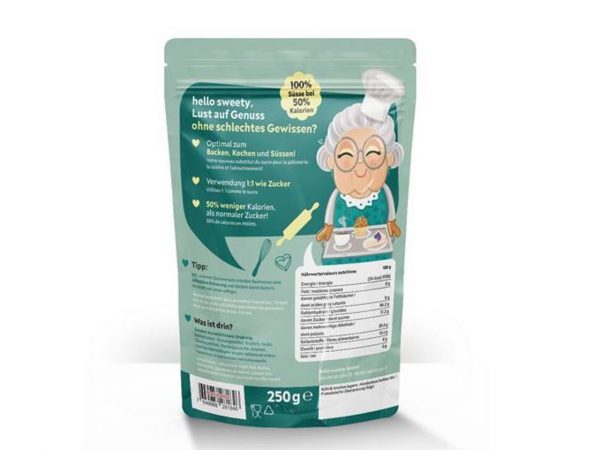 Hello Sweety - Zuckerersatz 250g