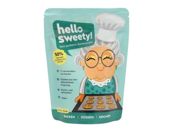Hello Sweety - Zuckerersatz 250g – Bild 2
