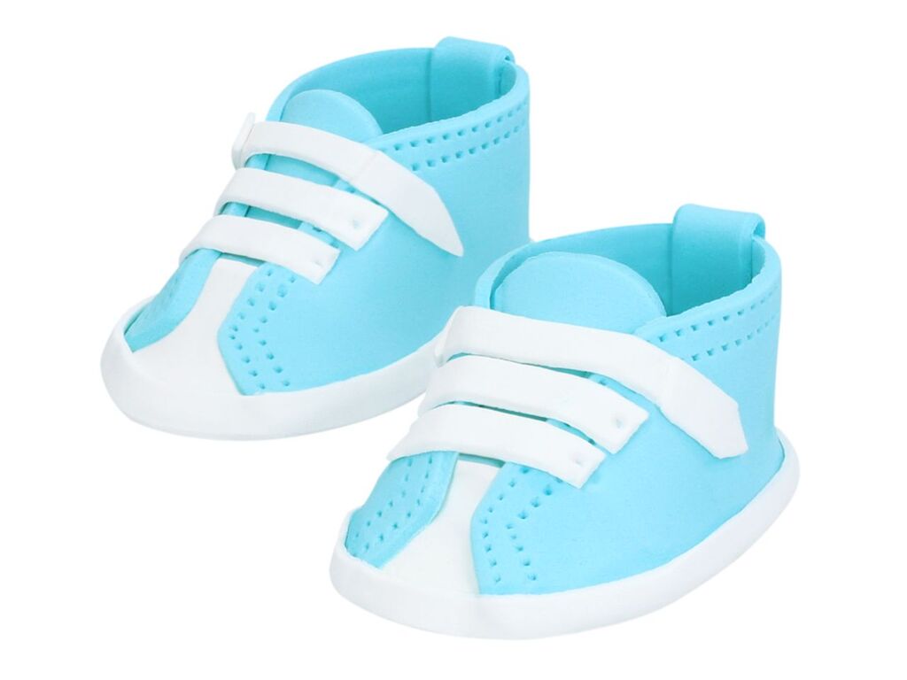 Cake Masters Feinzucker Babyschuhe blau