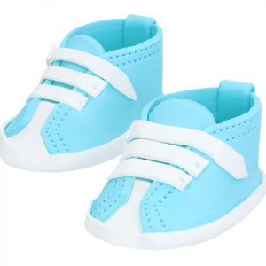 Cake Masters Feinzucker Babyschuhe blau