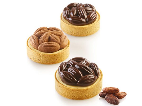 Silikomart Silikonform Kit Tarte Ring Cocoa 70mm – Bild 3