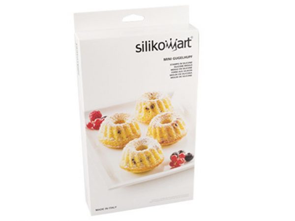 Silikomart Silikonform Mini Gugelhupf Klassik – Bild 2