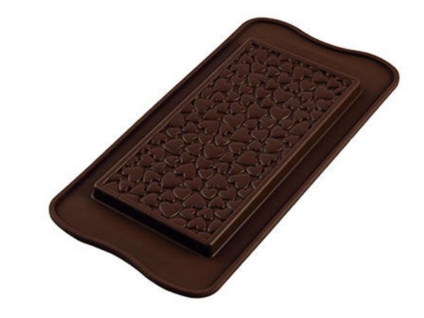 Silikomart Silikonform Tafel Love Choco Bar
