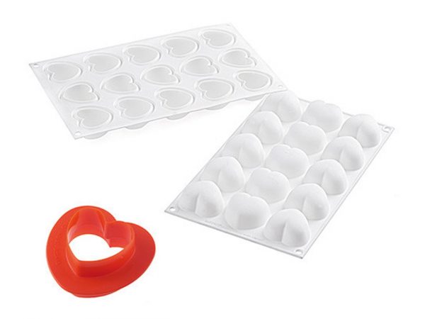 Silikomart Silikonform Cupido Herz 30