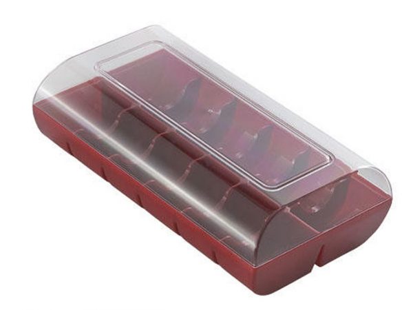 Silikomart Macaron Verpackung 12er ruby