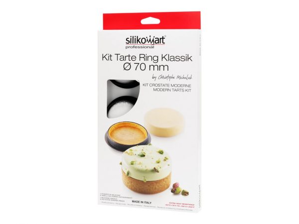 Silikomart Silikonform Kit Tarte Ring Klassik 70mm – Bild 2