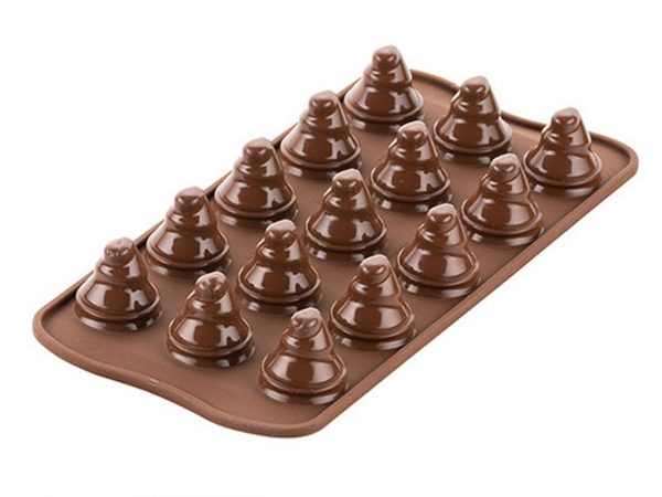 Silikomart Silikon-Pralinenform Choco Trees