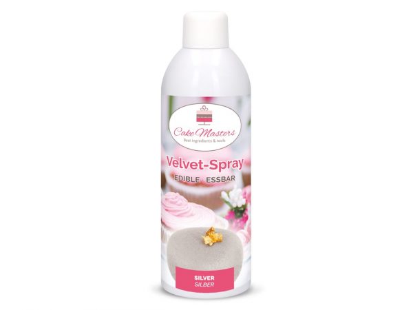Cake Masters Velvet-Spray silber 400ml – Bild 2