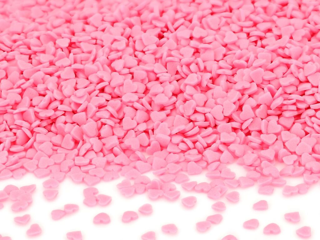 Cake Masters Streudekor Herzen Mini, Rosa, 70g