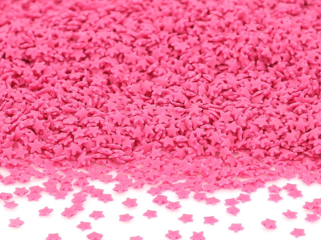 Cake Masters Streudekor Sterne Mini, Pink, 65g