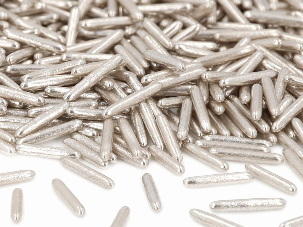 Cake Masters Sugar rods, XL, silber, 80g