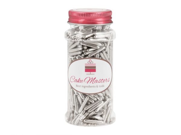 Cake Masters Sugar rods, XL, silber, 80g – Bild 2