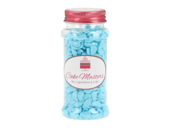 Cake Masters Streudekor Füßchen hellblau 70g – Bild 2