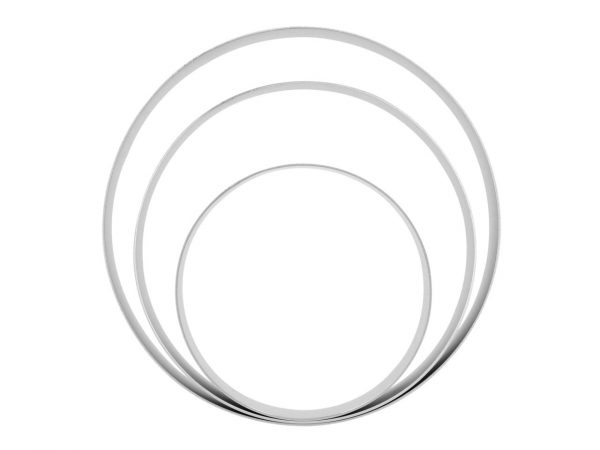 Cake Masters Tortenringe rund 18, 24, 28cm, Höhe: 60mm