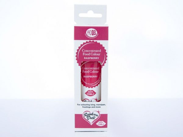 Rainbow Dust Lebensmittelfarbe ProGel Raspberry 25g – Bild 2