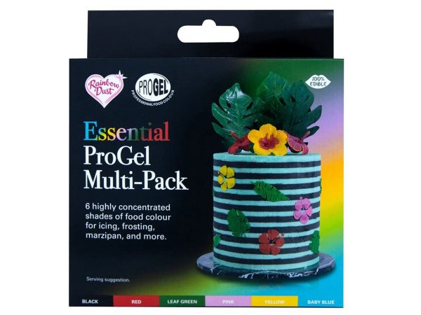 Rainbow Dust ProGel Multipack Essentials 6x25g – Bild 2