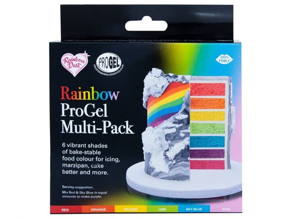 Rainbow Dust ProGel Multipack Rainbow 6x25g – Bild 2