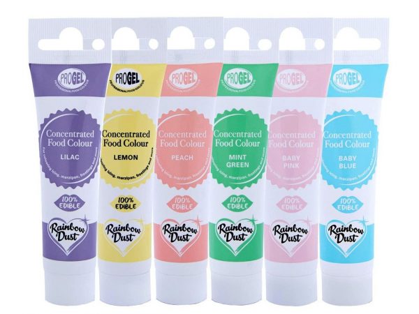 Rainbow Dust ProGel Multipack Pastell 6x25g
