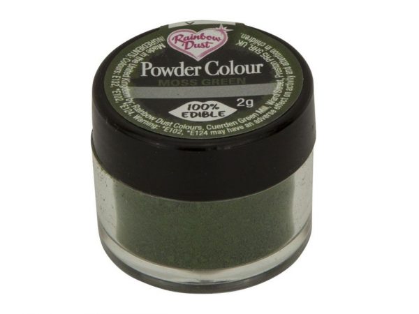 Rainbow Dust Puderfarbe Moos Green 2g – Bild 3
