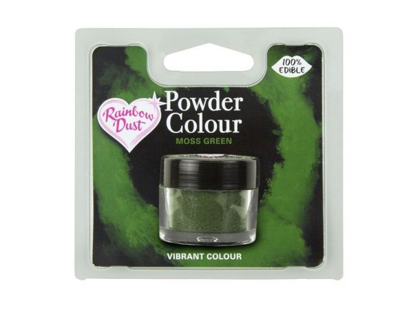 Rainbow Dust Puderfarbe Moos Green 2g – Bild 2