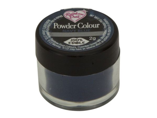 Rainbow Dust Puderfarbe Navy Blue 2g – Bild 3