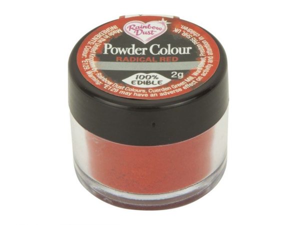 Rainbow Dust Puderfarbe Radical Red 2g – Bild 3