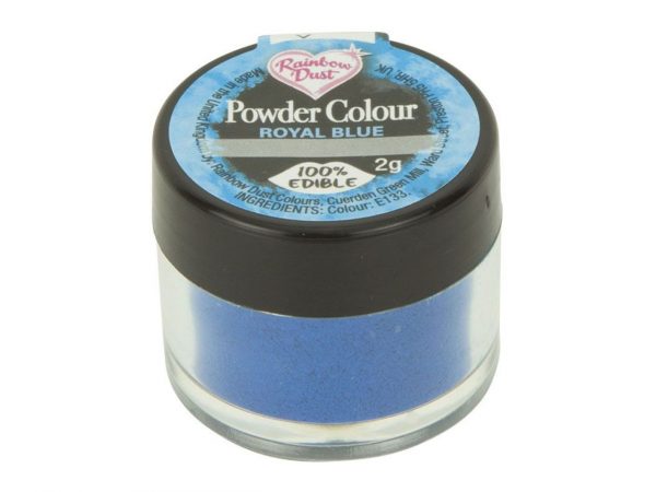 Rainbow Dust Puderfarbe Royal Blue 2g – Bild 3