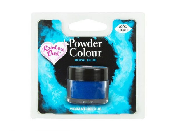 Rainbow Dust Puderfarbe Royal Blue 2g – Bild 2