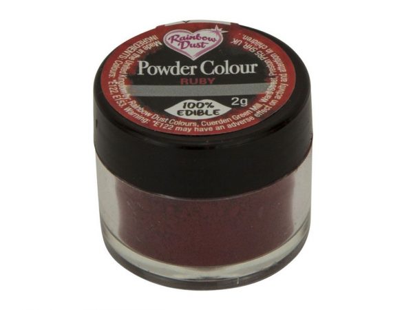 Rainbow Dust Puderfarbe Ruby 2g – Bild 3