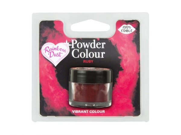 Rainbow Dust Puderfarbe Ruby 2g – Bild 2