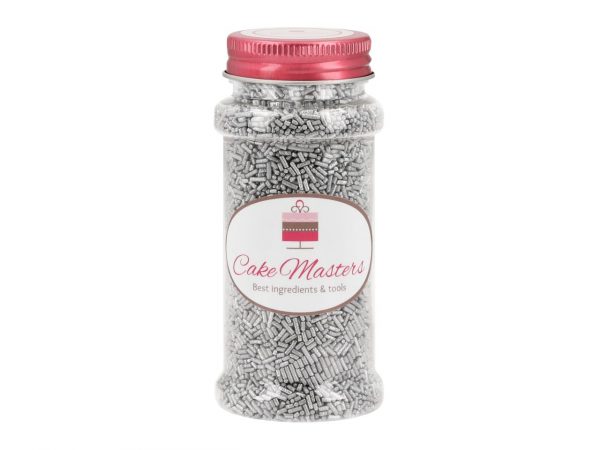 Cake Masters Zuckerstreusel silber 80g – Bild 2