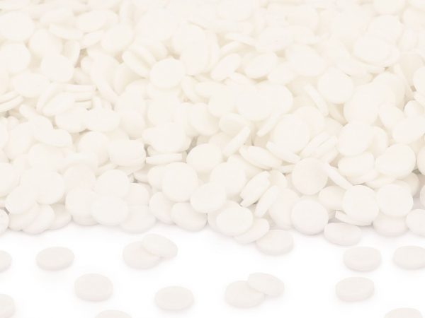 Cake Masters Streudekor Konfetti groß weiß 80g