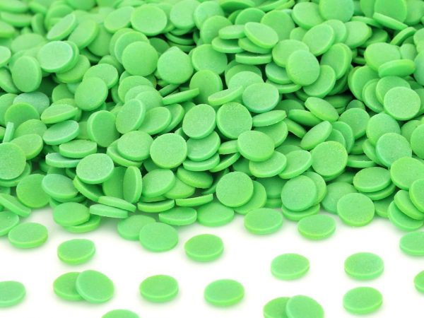 CM Basics Streudekor Konfetti groß mintgrün 80g