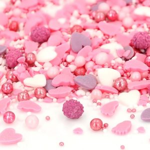 CM Basics Sprinkles Baby Love pink 1kg