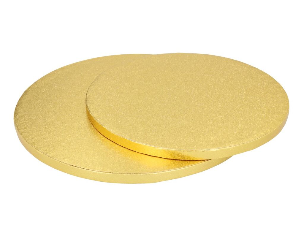 Cake Masters Cakeboard rund 30cm gold