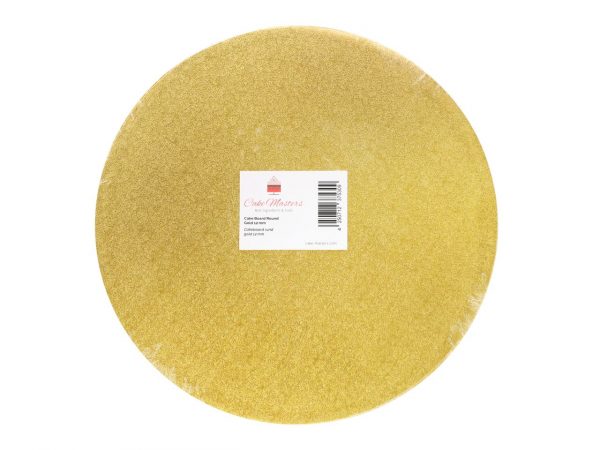 Cake Masters Cakeboard rund 25cm gold – Bild 2