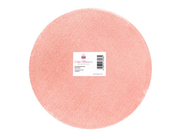 Cake Masters Cakeboard rund 25cm rosegold – Bild 2