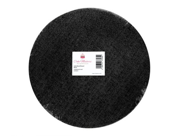 Cake Masters Cakeboard rund 25cm schwarz – Bild 2