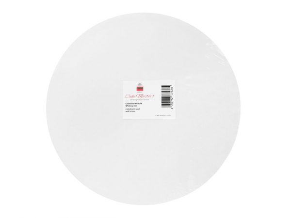 Cake Masters Cakeboard rund 25cm weiß – Bild 2
