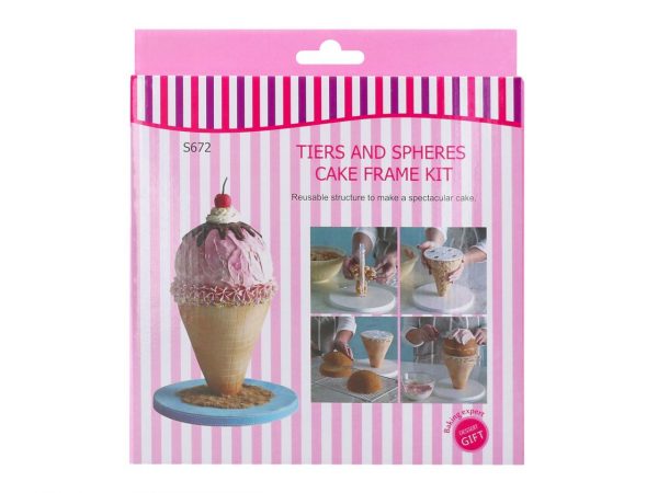 Cake Masters Anti-Schwerkraft-Tortenständer Set 1 – Bild 2