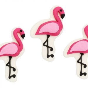 Cake Masters Flamingos flach Zucker 6 Stück